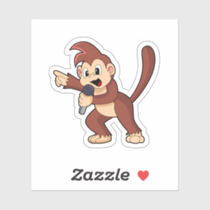 Monkey as Singer with Microphone.PNG