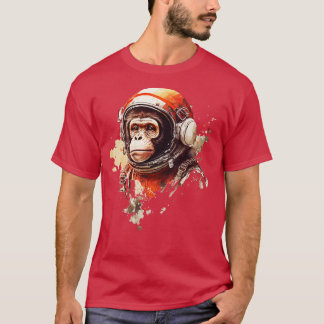 Monkey Astronaut 4 T-Shirt