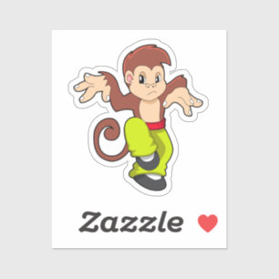 Monkey at Martial arts Kungfu