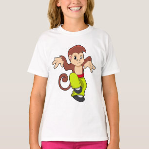 Monkey at Martial arts Kungfu T-Shirt
