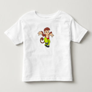 Monkey at Martial arts Kungfu Toddler T-Shirt