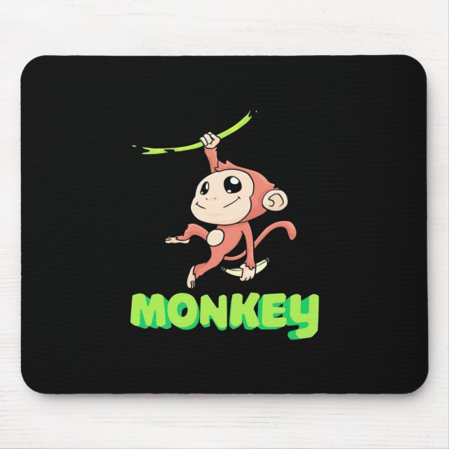 Monkey Banana Mouse Mat (Front)
