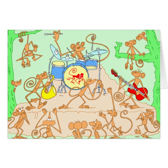 Monkey Band (Front Horizontal)