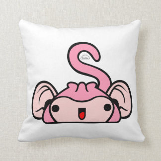 Monkey Bao Throw Pillow - 16x16