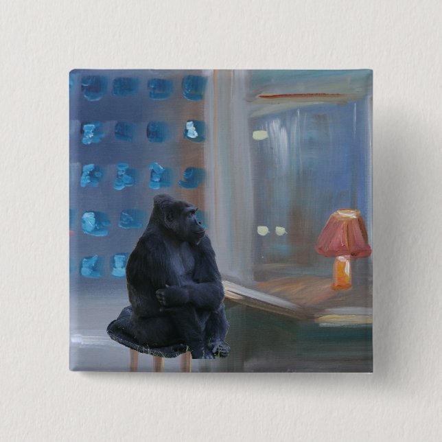 Monkey Bar 15 Cm Square Badge (Front)