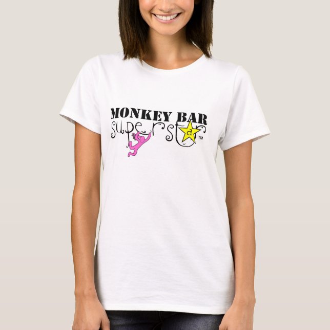 Monkey Bar Superstar (girls) T-Shirt (Front)