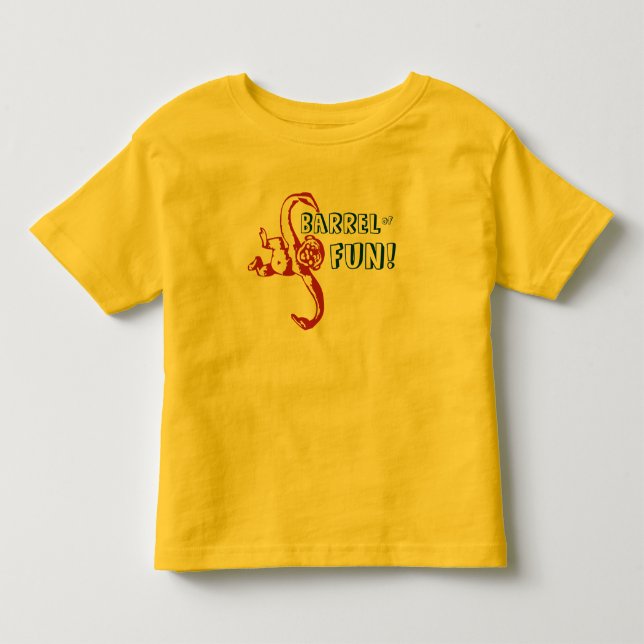 Monkey Barrel Retro Toddler T-Shirt (Front)