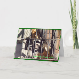 Monkey Bars Greeting Card