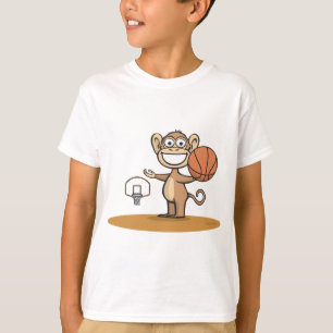 Monkey Basketball T-Shirt