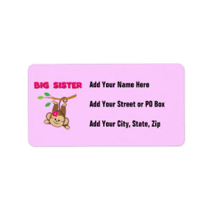 Monkey Big Sister Label
