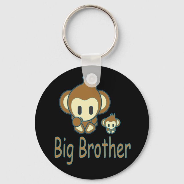 Monkey.bigbro Key Ring (Front)