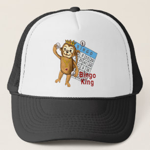 Monkey Bingo King Hat