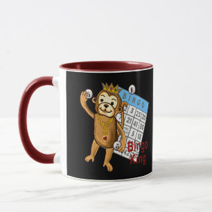 Monkey Bingo King Mug