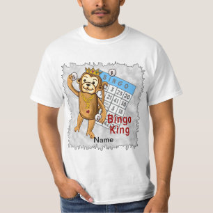 Monkey Bingo King t-shirt