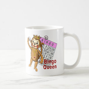 Monkey Bingo Queen Mug