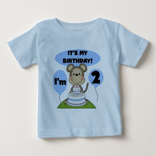 Monkey Birthday Boy 2nd Tshirts and Gifts