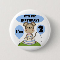 Monkey Birthday Boy 2nd Tshirts and Gifts