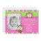 Monkey Birthday Party Invitations