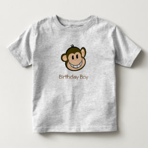 Monkey Birthday Toddler T-Shirt