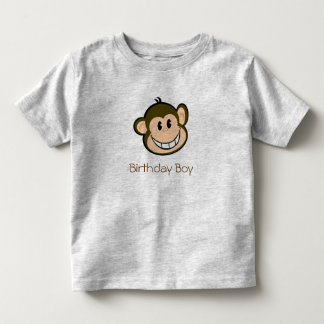 Monkey Birthday Toddler T-Shirt