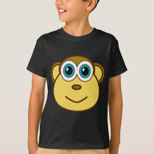 Monkey Bizness Face Design T-Shirt
