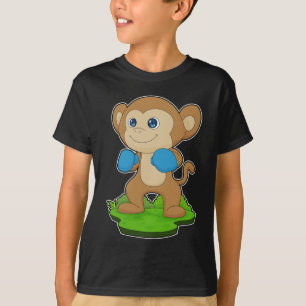 Monkey Boxer Boxing gloves Boxing T-Shirt