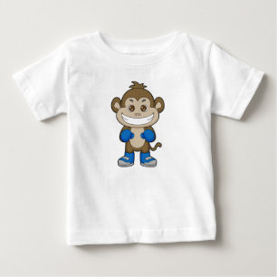 Monkey Boxing Boxer Boxing gloves Baby T-Shirt