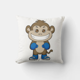 Monkey Boxing Boxer Boxing gloves Cushion