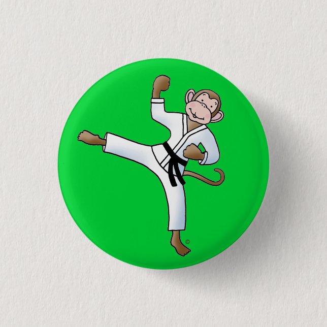 Monkey Boy Button (Front)