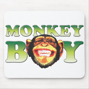 Monkey Boy Mouse Mat