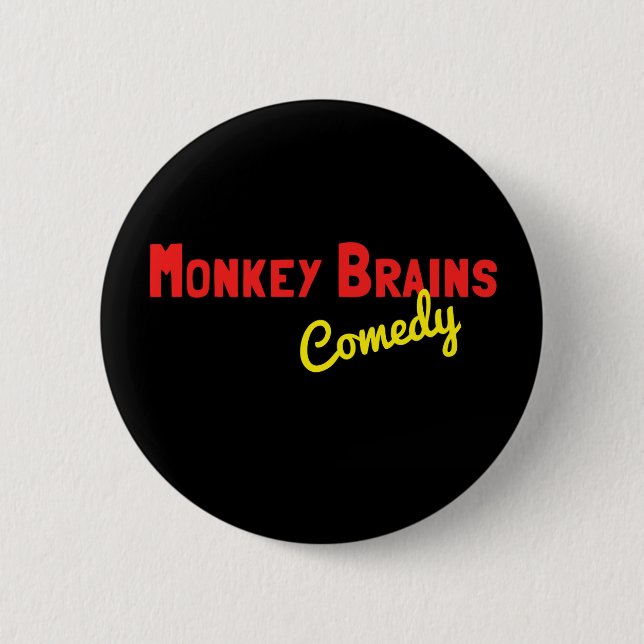 Monkey Brains Button (Front)