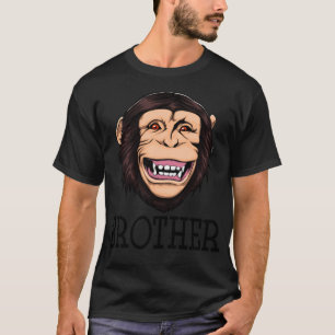 Monkey Brother Chimpanzee (6)  T-Shirt