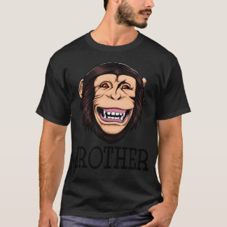 Monkey Brother Chimpanzee (6)  T-Shirt