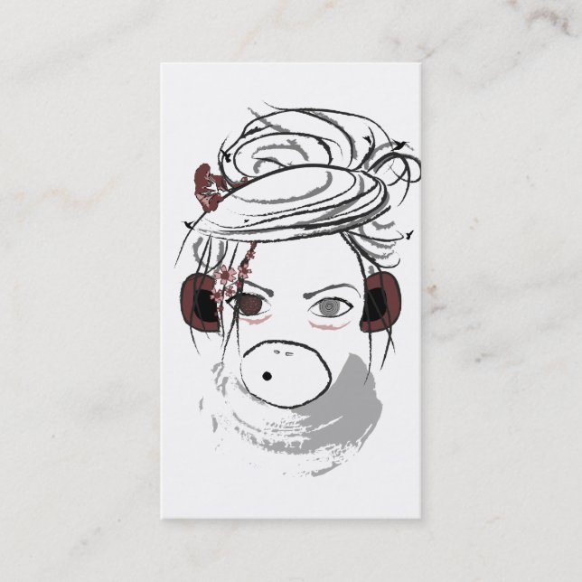 monkey. business card (Front)