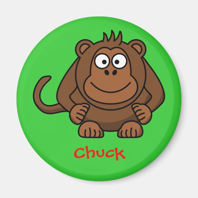 Monkey business magnet (Front)