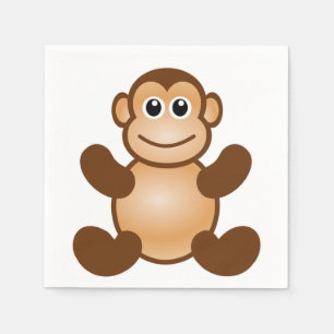MONKEY BUSINESS NAPKIN