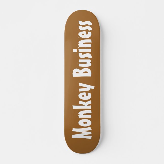 Monkey Business Skateboard (Front)