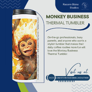 Monkey Business Thermal Tumbler