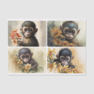 Monkey Business Tissue Paper