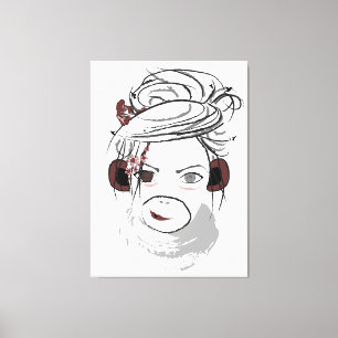 monkey. canvas print