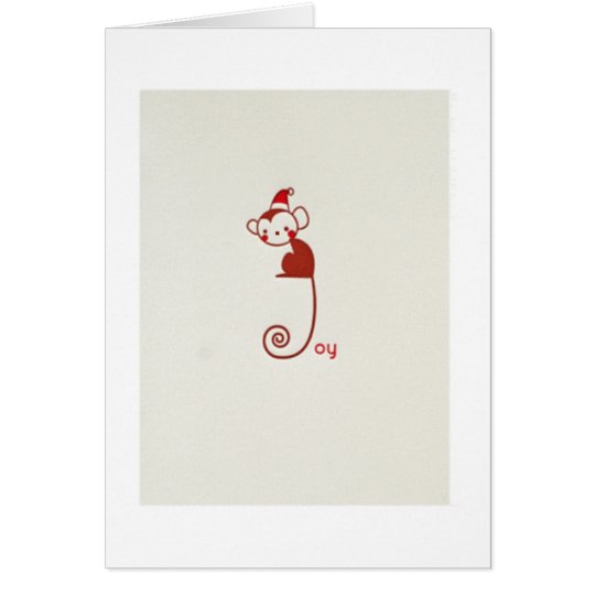 monkey card