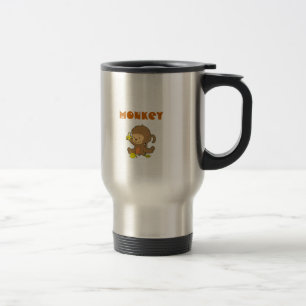 monkey_cartoon4, MONKEY Travel Mug