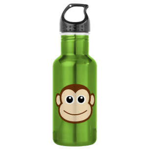 Monkey Cartoon 532 Ml Water Bottle