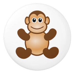 MONKEY CERAMIC KNOB