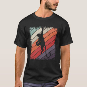 Monkey Chimpanzee Ape Zoo Animal  Retro Vintage T-Shirt