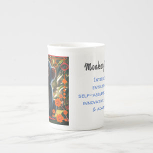 Monkey - Chinese Zodiac Bone China Mug