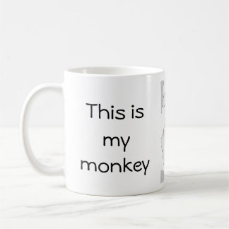 monkey coffee mug