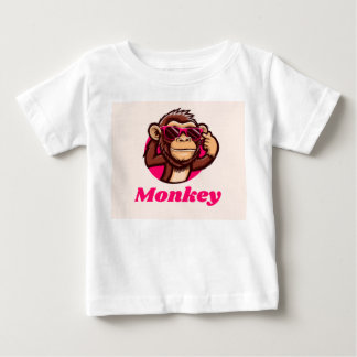monkey cool baby t shirt