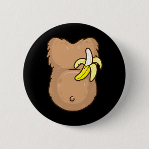 Monkey Costume for Kids MONKEY Halloween Costume 6 Cm Round Badge