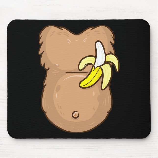 Monkey Costume for Kids MONKEY Halloween Costume  Mouse Mat (Front)